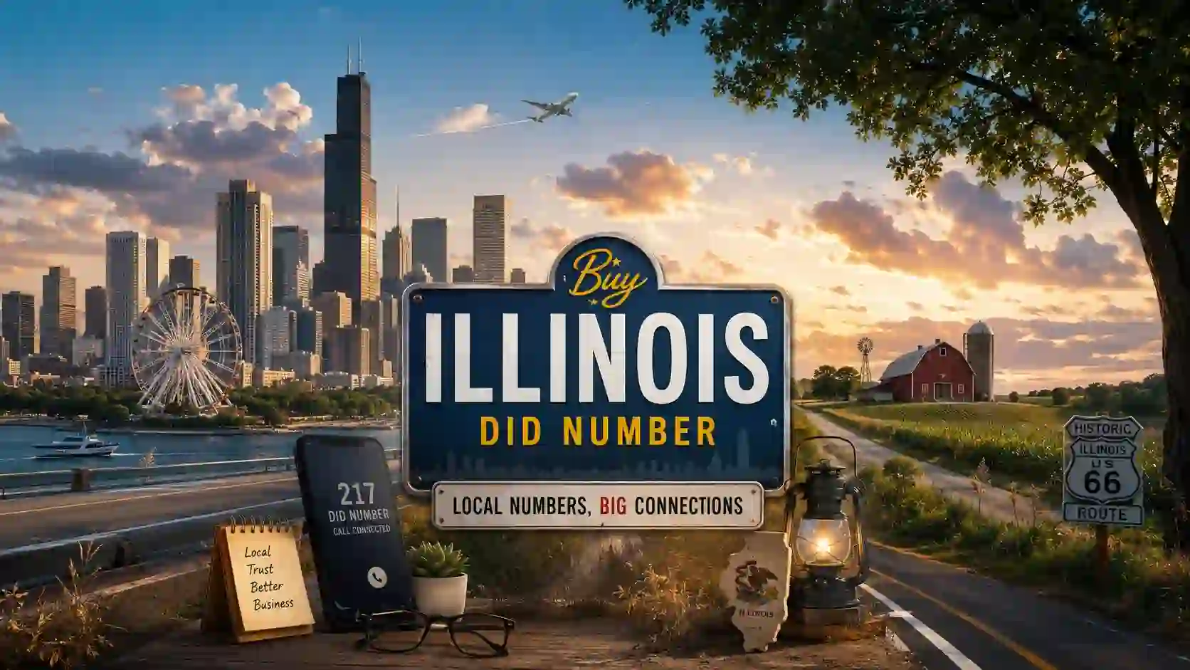 Buy Illinois DID Number – Illinois SIP Trunk Provider